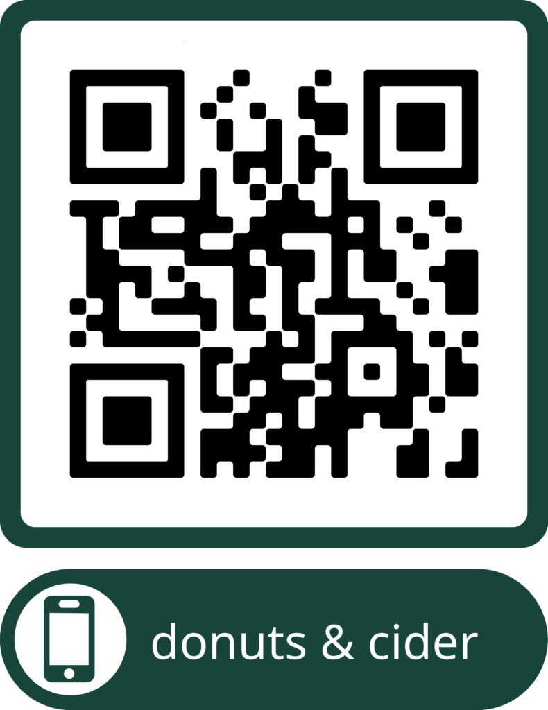 Donuts and cider QR code